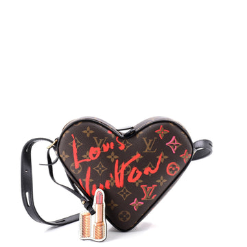 Coeur Handbag Limited Edition Fall in Love Monogram Canvas