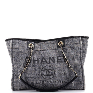 Deauville Tote Raffia with Glitter Detail Small