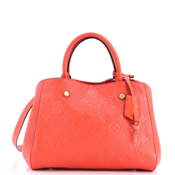 Montaigne Handbag Monogram Empreinte Leather BB