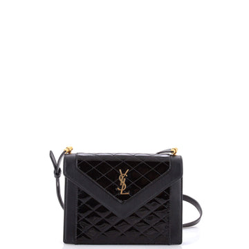 Gaby Envelope Satchel Quilted Leather Mini