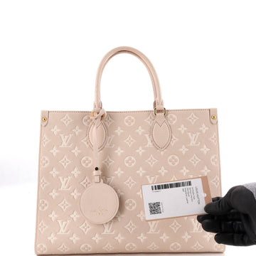 OnTheGo Tote Spring in the City Monogram Empreinte Leather MM
