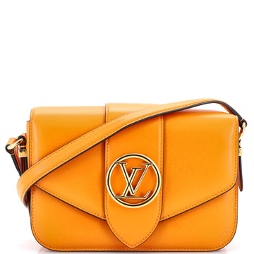 LV Pont 9 Bag Leather