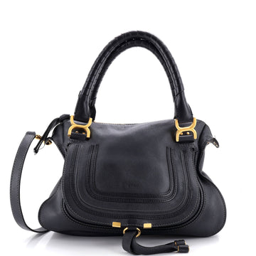 Marcie Satchel Leather Medium