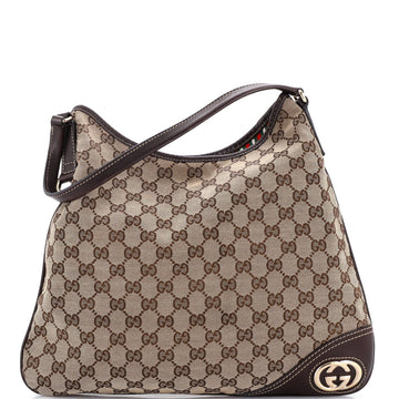 New Britt Hobo GG Canvas Medium