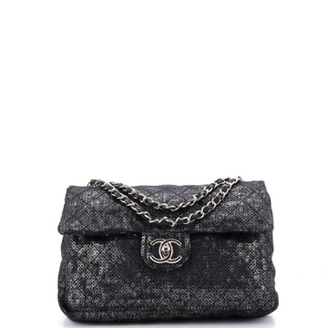 Hidden Sequins Flap Bag Sequins Jumbo
