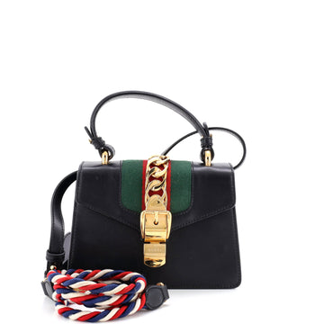 Sylvie Top Handle Bag Leather Mini