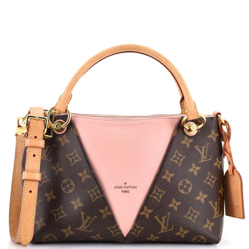V Tote Monogram Canvas and Leather BB