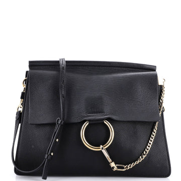 Faye Shoulder Bag Leather Medium