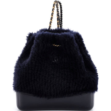 Gabrielle Backpack Shearling and Leather Small