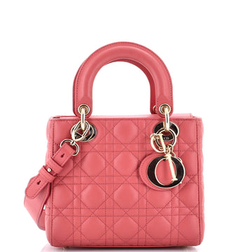 My Lady Dior Bag Cannage Quilt Lambskin