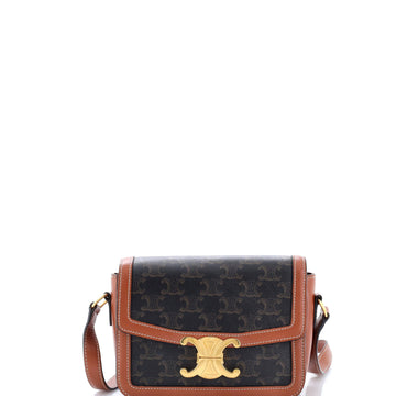 Triomphe Shoulder Bag Triomphe Coated Canvas Teen
