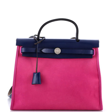 Herbag Zip Leather and Toile 31