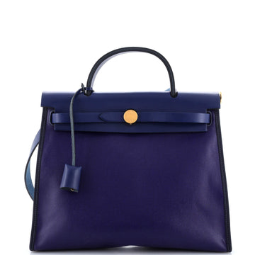 Herbag Zip Berline Vache Canvas and Leather 31