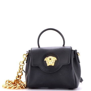 La Medusa Top Handle Bag Leather Small