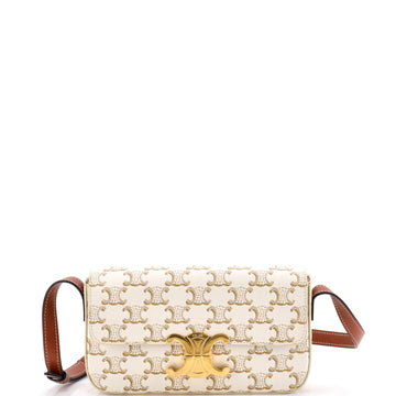 Triomphe East-West Shoulder Bag Triomphe Coated Canvas