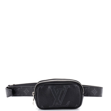 Signature Pocket Belt Bag Monogram Shadow Giant Taurillon Leather