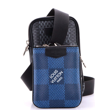 Modular Pouch Limited Edition Damier Graphite 3D