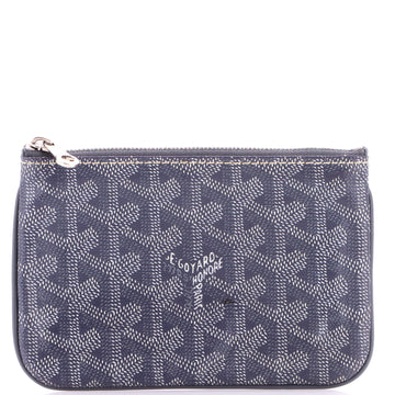 Senat Zip Pouch Coated Canvas Mini
