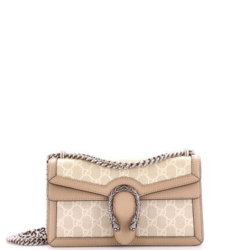 Dionysus Bag GG Coated Canvas with Leather Small