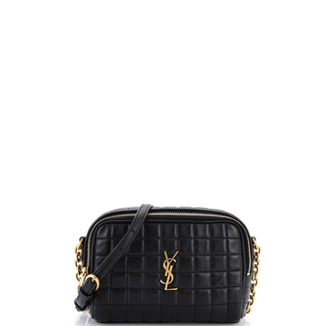 Cassandre Chain Camera Bag Quilted Leather Mini