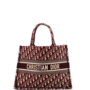 Book Tote Oblique Canvas Medium