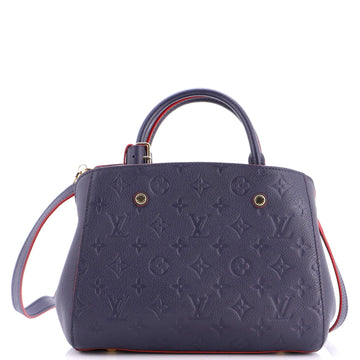 Montaigne Handbag Monogram Empreinte Leather BB