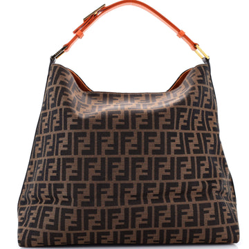 Buckle Strap Hobo Zucca Canvas Large
