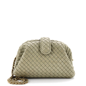 Lauren 1980 Clutch with Chain Intrecciato Nappa Teen