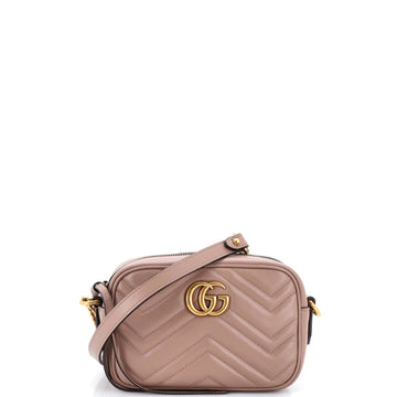GG Marmont Shoulder Bag Matelasse Leather Mini