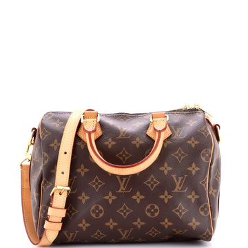 Speedy Bandouliere Bag Monogram Canvas 25