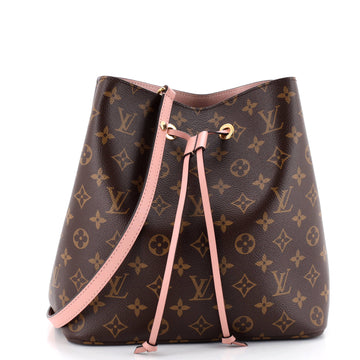 NeoNoe Handbag Monogram Canvas with Leather MM