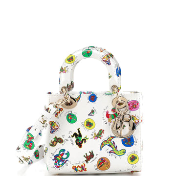 My ABCDior Lady Dior Bag Printed Leather Small