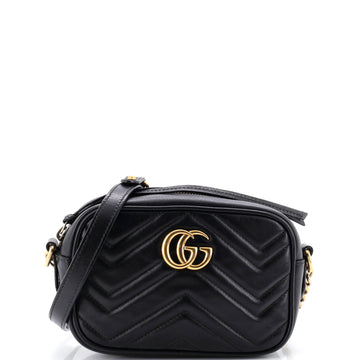 GG Marmont Shoulder Bag Matelasse Leather Mini