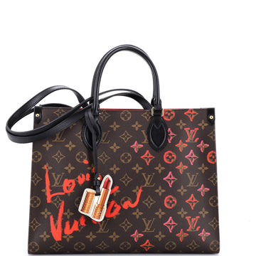 OnTheGo Tote Limited Edition Fall in Love Monogram Canvas MM