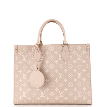 OnTheGo Tote Spring in the City Monogram Empreinte Leather MM