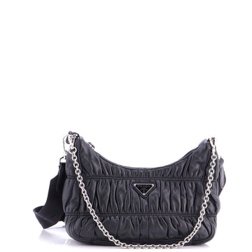 Re-Edition 2005 Shoulder Bag Nappa Gaufre Small