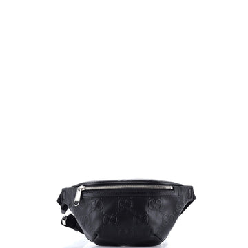 Belt Bag GG Embossed Perforated Leather Small