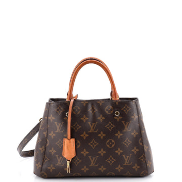 Montaigne Handbag Monogram Canvas BB