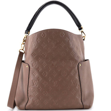 Bagatelle Hobo Monogram Empreinte Leather