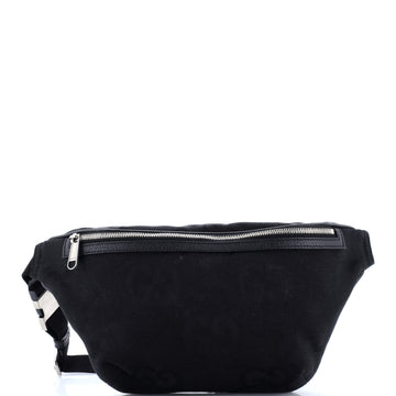 Belt Bag Jumbo GG Canvas with Leather Large