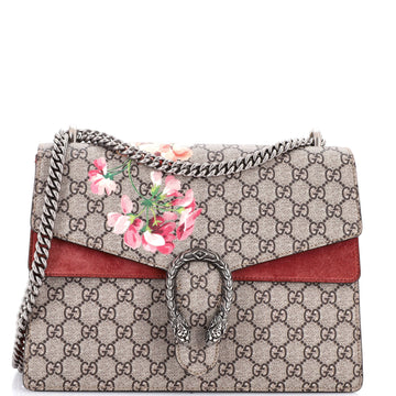 Dionysus Bag Blooms Print GG Coated Canvas Medium