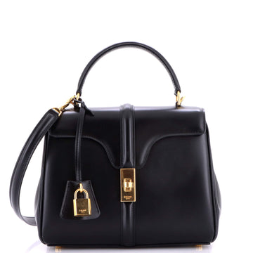 16 Top Handle Bag Smooth Calfskin Small