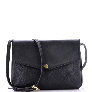 Twice Handbag Monogram Empreinte Leather
