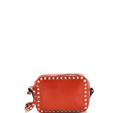 Rockstud Camera Crossbody Bag Leather