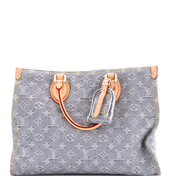 OnTheGo Tote Monogram Denim MM