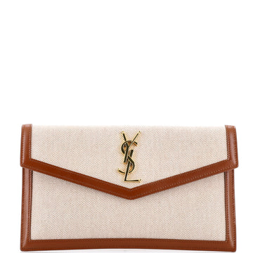 Uptown Pouch Raffia