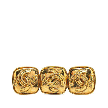 Chanel Triple Coco Mark Vintage Brooch 94P
