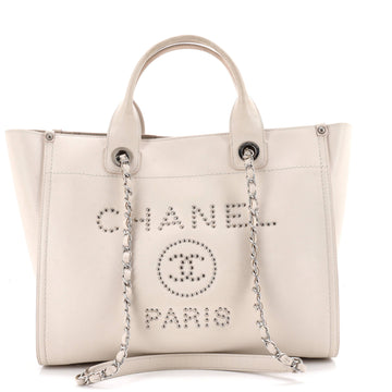 Deauville Tote Studded Caviar Small