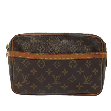 Louis Vuitton Compiegne 23  Canvas Clutch Bag