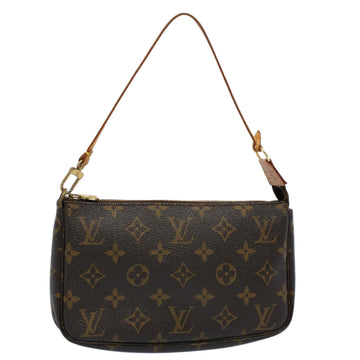 Louis Vuitton Pochette Accessoire  Canvas Clutch Bag